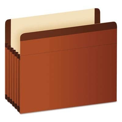 Pendaflex Bölmeli dosya, mektup boyutu, 13,3 cm genişletme, DuPont™ Tyvek® malzeme ile güçlendirilmiş, mektup boyutu, Redrop, kutu başına 10 (1534G-OX)