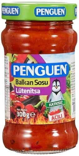 Penguen Lütenitsa Acılı Balkan Sosu 300 Gr