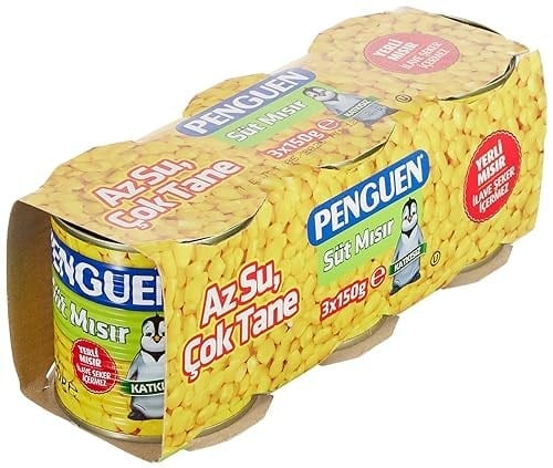 Penguen Süt Mısır (3 x 150gr)