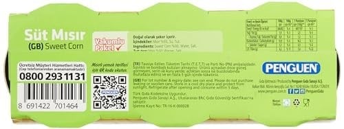 Penguen Süt Mısır (3 x 150gr)