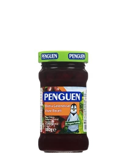 Penguen Vişne Reçeli Ekstra Geleneksel 380GR