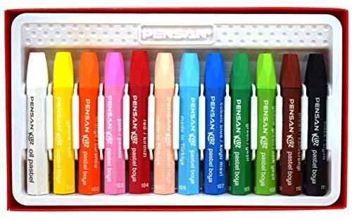 Pensan Kidz Pastel Boya 12 Renk - PE98060PB12R