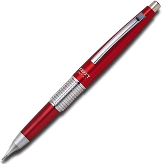 Pentel Kerry Dolmakalem Tip, Kapaklı, Mekanik Kurşun Kalem, 0.5 mm, Kırmızı, Orijinal Kutusunda