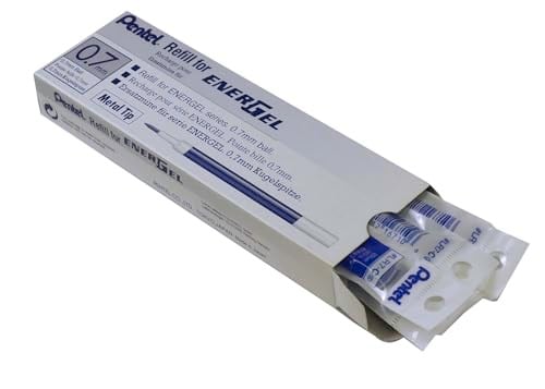 Pentel LR7 Nachfuellmine Energel-kalemler için 0,35 mm Çizgi kalınlığı, 0,7 mm Küre çapı, 12 adet 1 - Pack