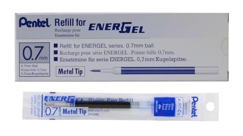 Pentel LR7 Nachfuellmine Energel-kalemler için 0,35 mm Çizgi kalınlığı, 0,7 mm Küre çapı, 12 adet 1 - Pack