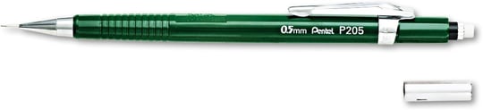 Pentel Teknik Çizim ve Yazı İçin Mekanik Kurşun Kalem, 0.5 mm, Yeşil, Orijinal Kutusunda