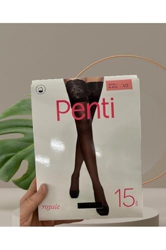 Penti Royale Silikonlu Dantelli 15 Den Jartiyer Çorabı