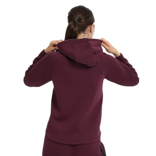 Peoria Kadın Bordo Günlük Stil Eşofman Üstü 25KK1048-BRD - Bedenler: XS, S