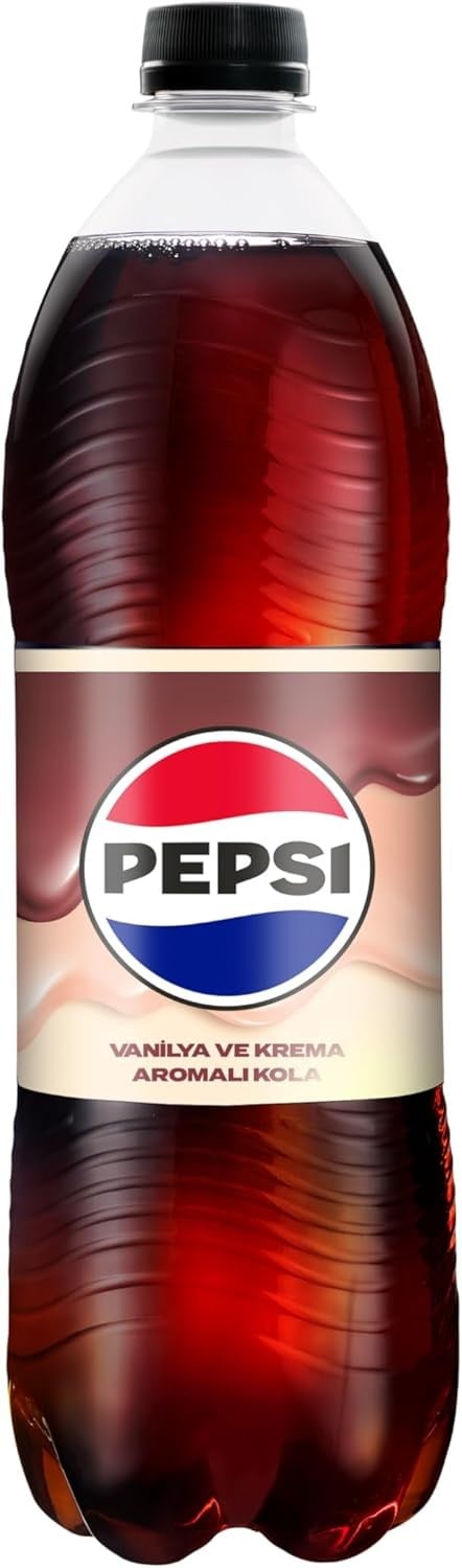 Pepsi Max Treats Vanilya ve Krema Aromalı Şekersiz Kola 1 L