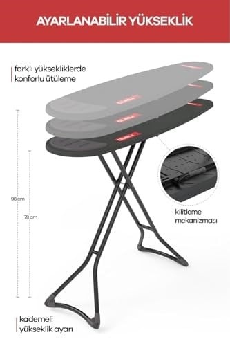 Perilla Nano 15028 Ütü Masası