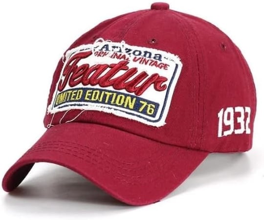 Perlotus Featur Arizona Erkek Kadın Vintage Beyzbol Pamuklu Şapka