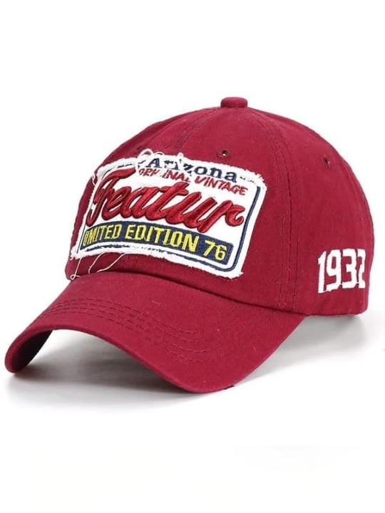 Perlotus Featur Arizona Erkek Kadın Vintage Beyzbol Pamuklu Şapka