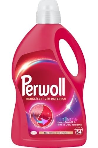Perwoll Geliştirilmiş Renkli Sıvı Çamaşır Deterjanı 2970 ml