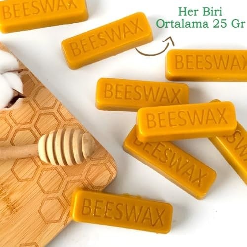 Petekoğlu Besswax Mini Külçe 250Gr Petekoğlu Filtre Edilmiş Doğal Saf Balmumu