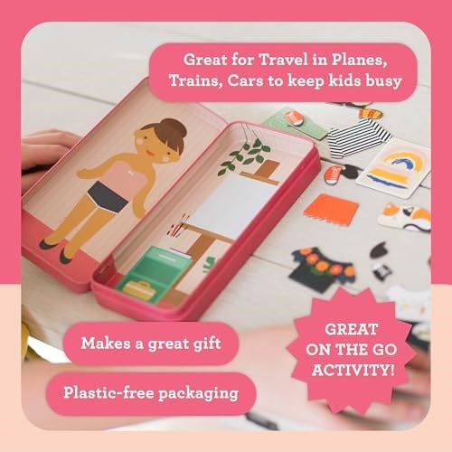 Petit Collage PTC269 Magnetic Playset, Pink