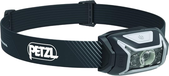 PETZL Şarj edilebilir - Alın Lambası Active Core - Üniseks, Gri, Tek Beden - Seçenekler: U, Ölçü Birimi