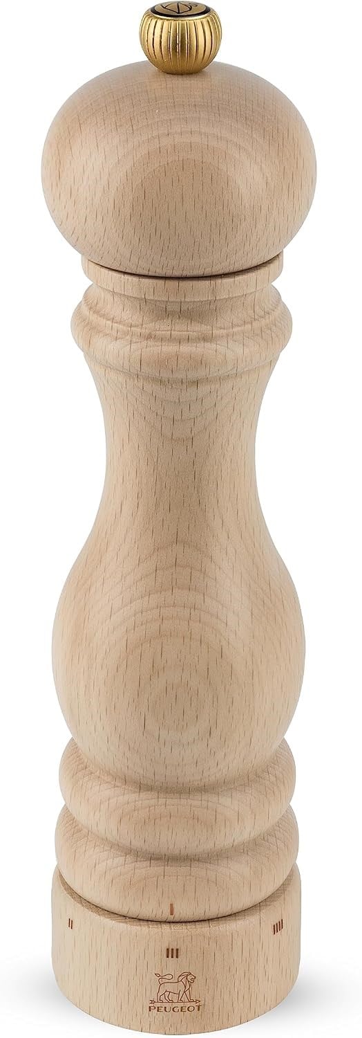 PEUGEOT - Paris uSelect tuz değirmeni, 22 cm, önceden ayarlanmış 6 öğütme derecesi, toz ince tuz için yenilikçi zirlion değirmen, PEFC s - Seçenekler: Peugeot Karabiber değirmeni Paris, Tuz değirmeni