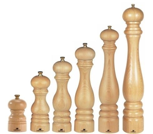 Peugeot Tuz değirmeni 12 cm Kayın N doğal Peugeot değirmen - Bedenler: 5.6x5.6x18.0 cm, 10cm, 12 cm, 22 cm, 30 cm