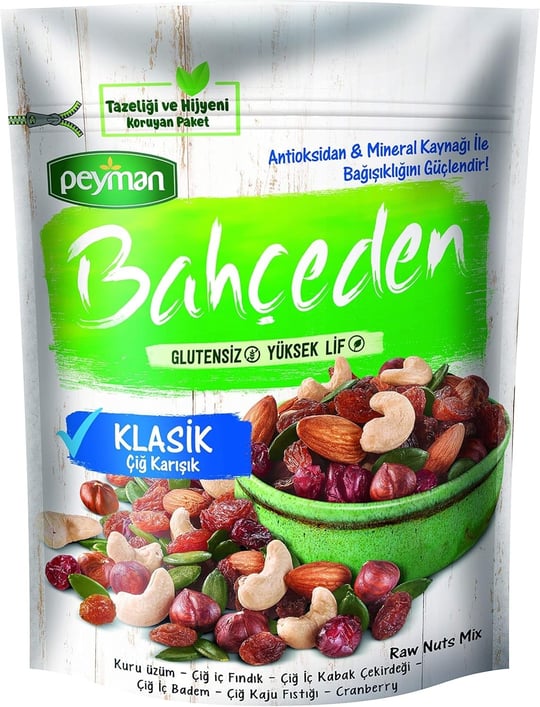 Peyman Bahçeden Çiğ Karişik Klasik 165G