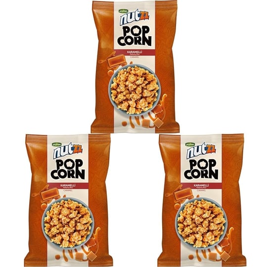 Peyman Nutzz Tuzlu & Karamelli Popcorn 90 g 3lü paket