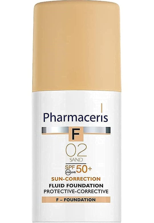 Pharmaceris S-5 Protective-Corrective Fluid Foundation Kapatıcı Fondöten SPF50+ (02 Sand) (Yüksek Koruma Faktörlü Kapatıcı Fondöten-Kum 02) (30 ml)
