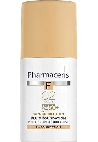 Pharmaceris S-5 Protective-Corrective Fluid Foundation Kapatıcı Fondöten SPF50+ (02 Sand) (Yüksek Koruma Faktörlü Kapatıcı Fondöten-Kum 02) (30 ml)