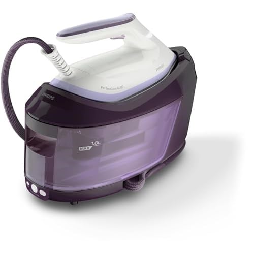 Philips 6000 Serisi Perfectcare Buhar Kazanlı Ütü, Güçlü Buhar, 1,8 Lt Çıkarılabilir Su Haznesi, Sıfır Yanık Riski (PSG6024/30)