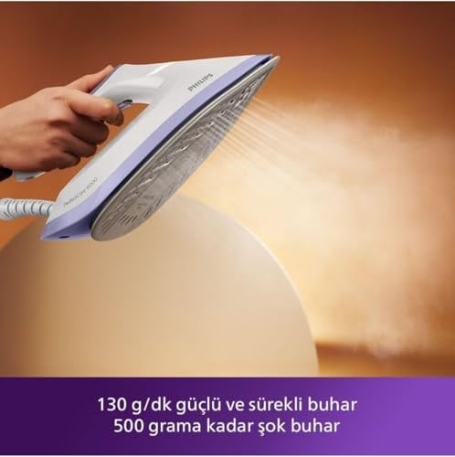 Philips 6000 Serisi Perfectcare Buhar Kazanlı Ütü, Güçlü Buhar, 1,8 Lt Çıkarılabilir Su Haznesi, Sıfır Yanık Riski (PSG6024/30)