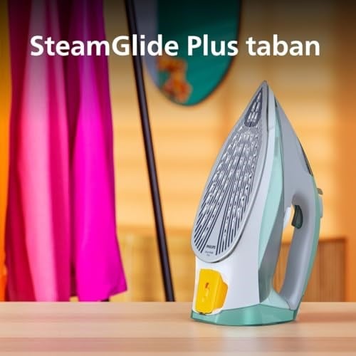 Philips 7000 Series Azur Buharlı Ütü, 2600W Güç, 220g Buhar, Damlama Önleme Sistemi, SteamGlide Plus Taban, 300ml Su Haznesi (DST7012/70)