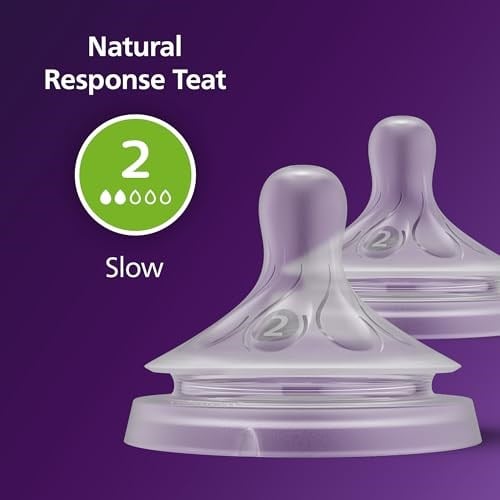 Philips Avent Doğal Tepkili Natural Response 2Li Biberon Emziği No:2 0 Ay