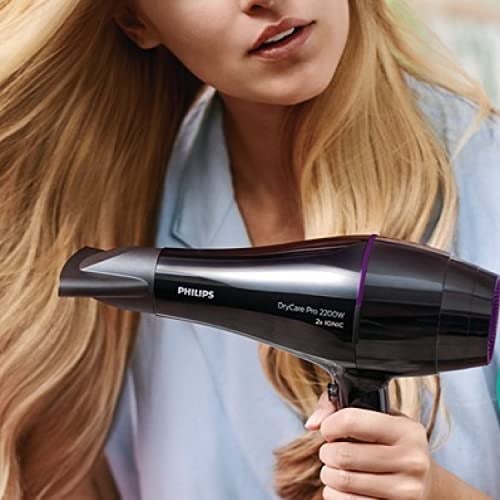 Philips DryCare Pro saç kurutma makinesi, güçlü AC motorlu (model BHD274/00)