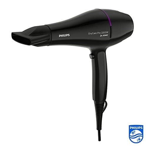 Philips DryCare Pro saç kurutma makinesi, güçlü AC motorlu (model BHD274/00)