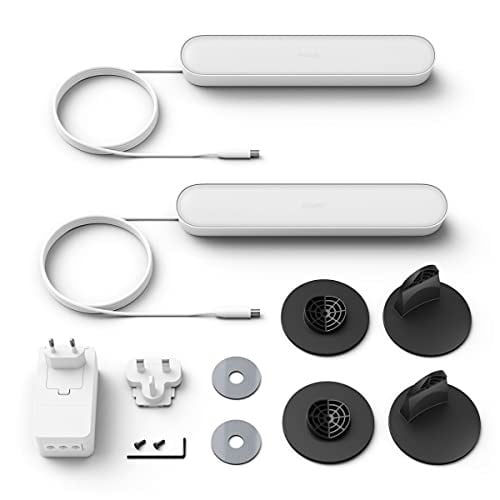 Philips Hue Play 2li EkoPaket - Beyaz, 16 Milyona Kadar Renk, Uygulama ile Kontrol Edilebilir, Amazon Alexa ile Uyumlu
