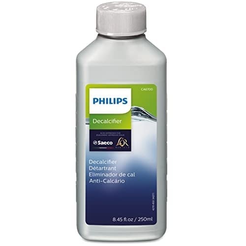 Philips Kitchen Appliances Philips Orijinal Espresso Makinesi Kireç Çözücü, Makine Ömrünü Uzatmak İçin Mükemmel Kireç Çözme, 1 Kireç Çözme Döngüsü, 250 ml Şişe, (CA6700/47)