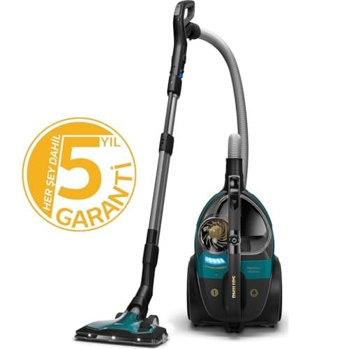Philips Marathon Ultimate Toz Torbasız Elektrikli Süpürge, 899W, PowerCyclone 10, TriActive Ultra LED Başlık, Power Max Sensör, XB9185/07 - Seçenekler: XB9185/07, XB9125/07, XB9145/07, XB9155/07