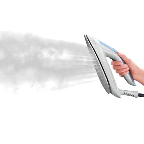 PHILIPS PerfectCare Buhar Kazanlı Ütü 8000 Serisi, 600g Şok Buhar, 170g/dk Sürekli Buhar, SteamGlide Elite Taban, OptimalTEMP Teknolojisi, 1,8L Çıkarılabilir Su Haznesi (PSG8030/20)