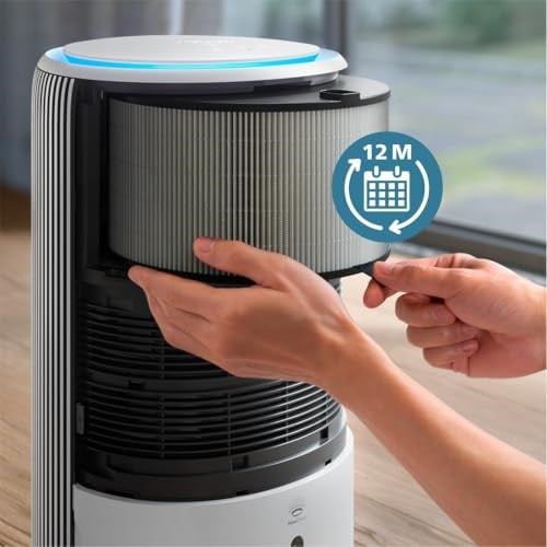 Philips PureProtect Water 3400 Serisi Yedek HEPA Filtre, Üst Düzey Filtreleme, 3 Katmanlı Tasarım, 1 Yıla Kadar Dayanıklı, AC3420/AC3421 ile Uyumlu, FY3400/30