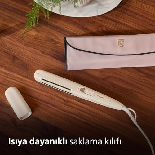 Philips Saç Düzleştirici, SenseIQ Teknolojili, 3 Şekillendirme Modu, Tetra İyonik Sistem, Ultra Kaygan Plaka, Elektriklenme Önleyici, 8000 Serisi, BHS830/00