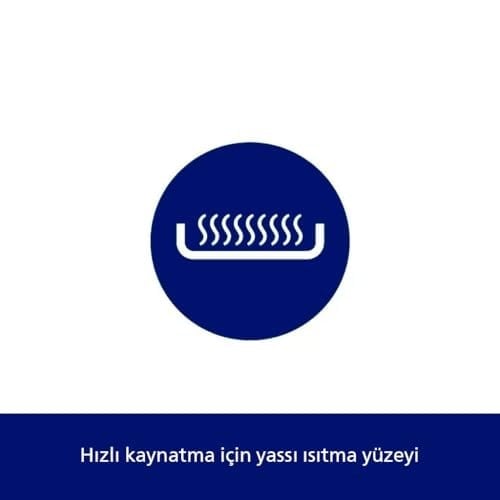 Philips Serisi 3000 Su Isıtıcısı, 1,7 L Yaylı Kapak, Düz Isıtma Elemanı, Işık Göstergesi, Çıkarılabilir Filtre, Çeşitli Güvenlik Sistemleri, Siyah (HD9318/20)