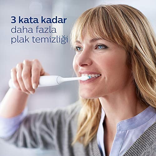 Philips Sonicare Optimal Plaque Defence - Sonic Şarjlı Diş Fırçası 2li Yedek Başlık - Beyaz