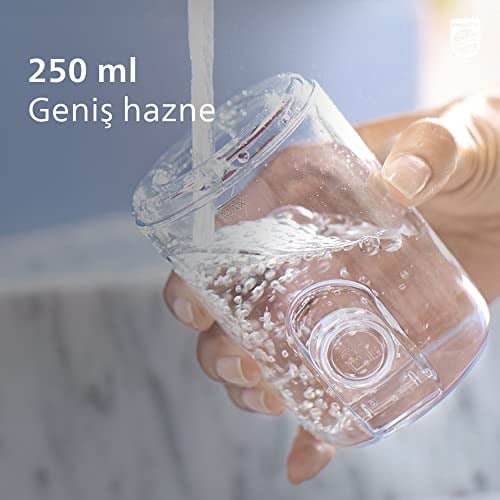 Philips Sonicare Power Flosser 3000 Ağız Duşu Kablosuz, Yedek Başlık - Beyaz HX3806/31