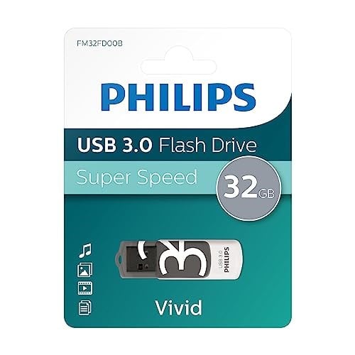 Philips Vivid Super Speed 32 GB USB Stick 3.0 Turuncu - Seçenekler: 32 GB, 128 GB