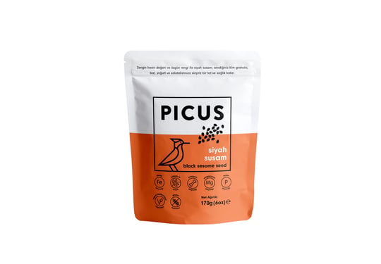 Picus 170 Gr. Siyah Susam