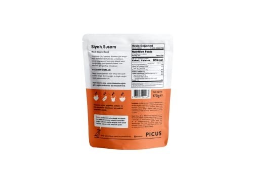 Picus 170 Gr. Siyah Susam
