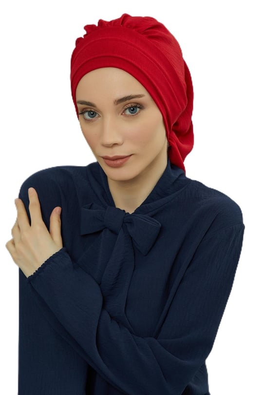 Pileli Aerobin Hazır Türban,HT-91