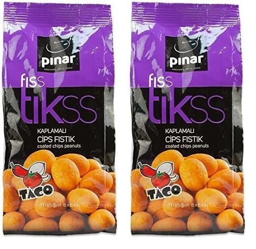 Pınar Cips Fıstık Taco 150 gr (2 paketi)