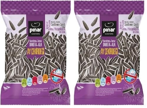 Pınar Siyah-Ala Ayçekirdeği Tuzsuz 125 gr (2 paketi)