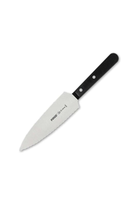 Pirge Creme Pasta Servis Bıçağı Çift Dişli 16 cm