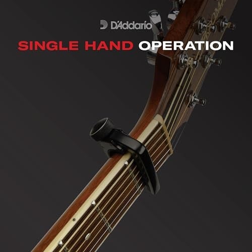 Planet Waves DAddario PW-CP-16 D`Addario NS Lite Kapo klasik gitar için - Seçenekler: 3.7 x 3.7 x 1.46 inches, Small, Ölçü Birimi, modern