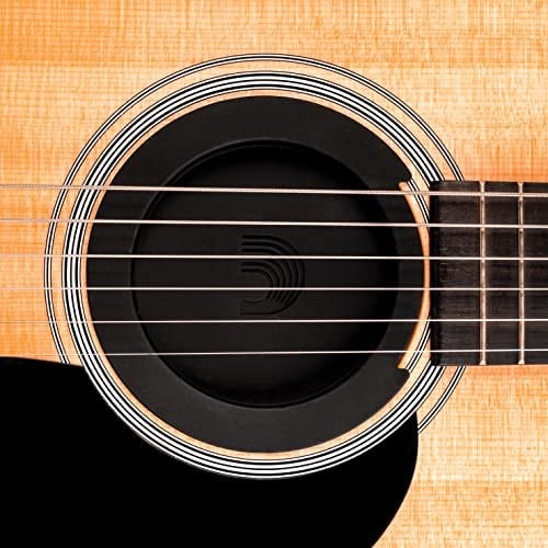 Planet Waves DadDario Screeching Halt Akustik Gitar Ses Deliği Kapağı - Akustik Gitar Aksesuarları - Geri Bildirimi Önler (Çoğu Standart 4 “Ses Deliklerine Uyar)
